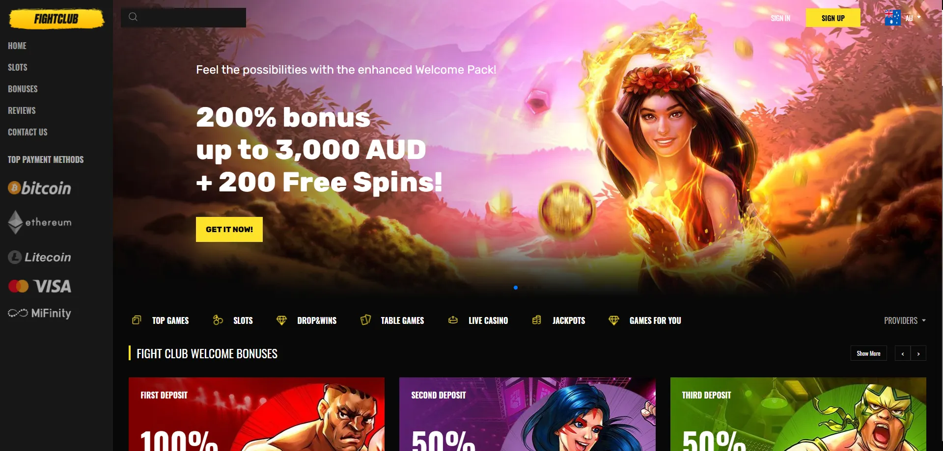fightclubcasino1 Fight Club Casino New Zealand